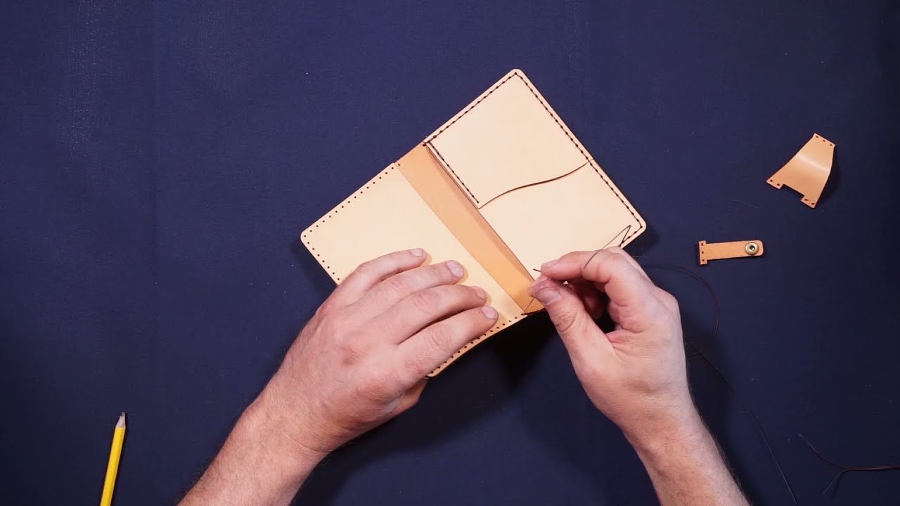 Field Notes/Passport Cover Kit - How To Assemble - from Orcas Island Leather Goods