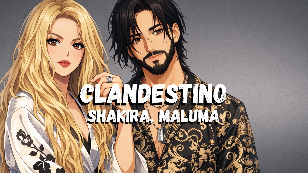 Shakira, Maluma - Clandestino [Letra/ Lyrics]