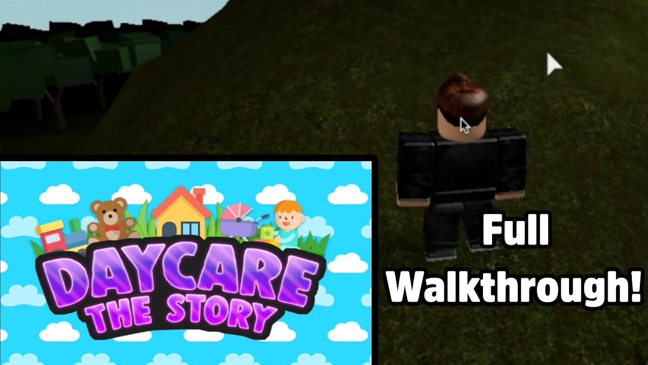 Daycare - Full Walkthrough - Good Ending | Roblox