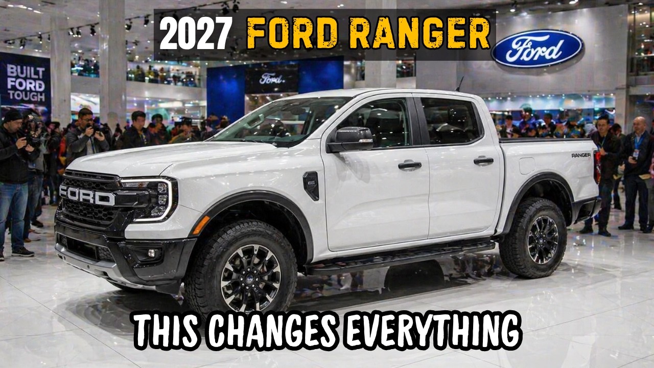 Представлен совершенно новый Ford Ranger 2027 года &mdash; это меняет всё!