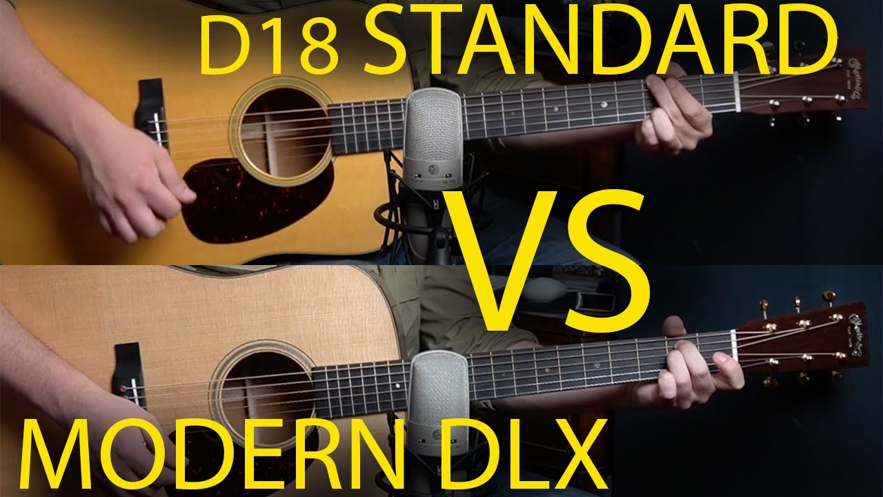 2019 Martin HOGS : Martin D-18 vs D-18 Modern Deluxe
