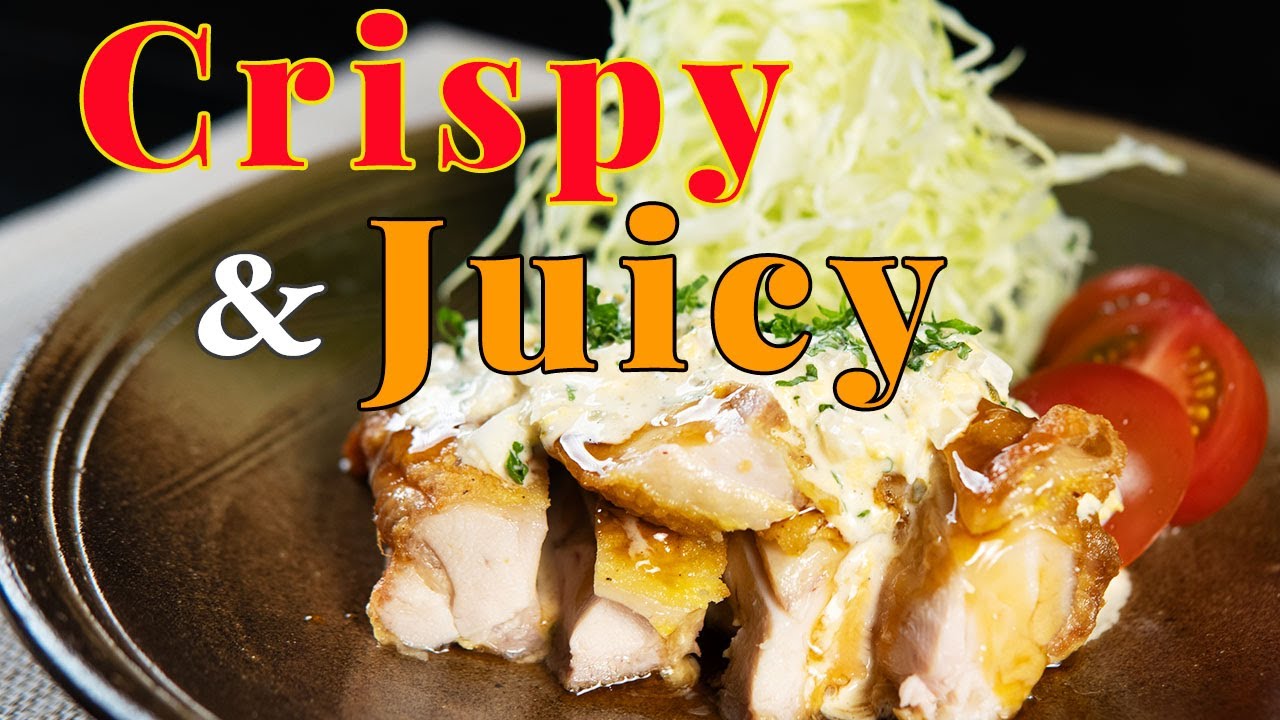 Perfect Chicken with Tartar source | Crispy & Juicy | ASMR Cooking