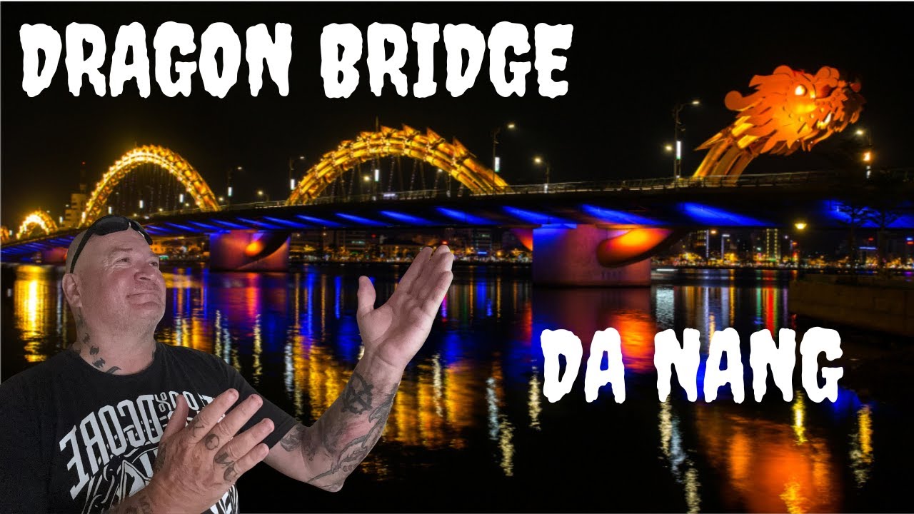 Stunning Dragon Bridge Cruise Da Nang Vietnam.