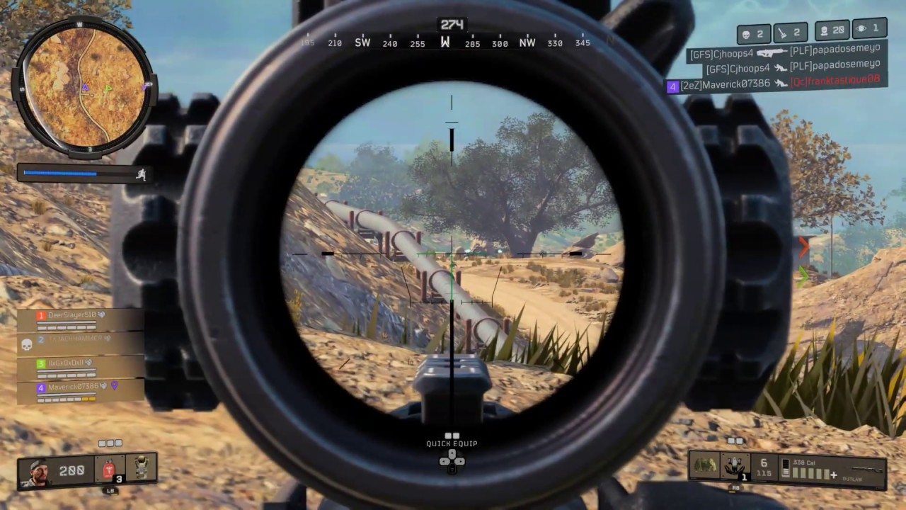 COD Blackout | Long Range Snipe