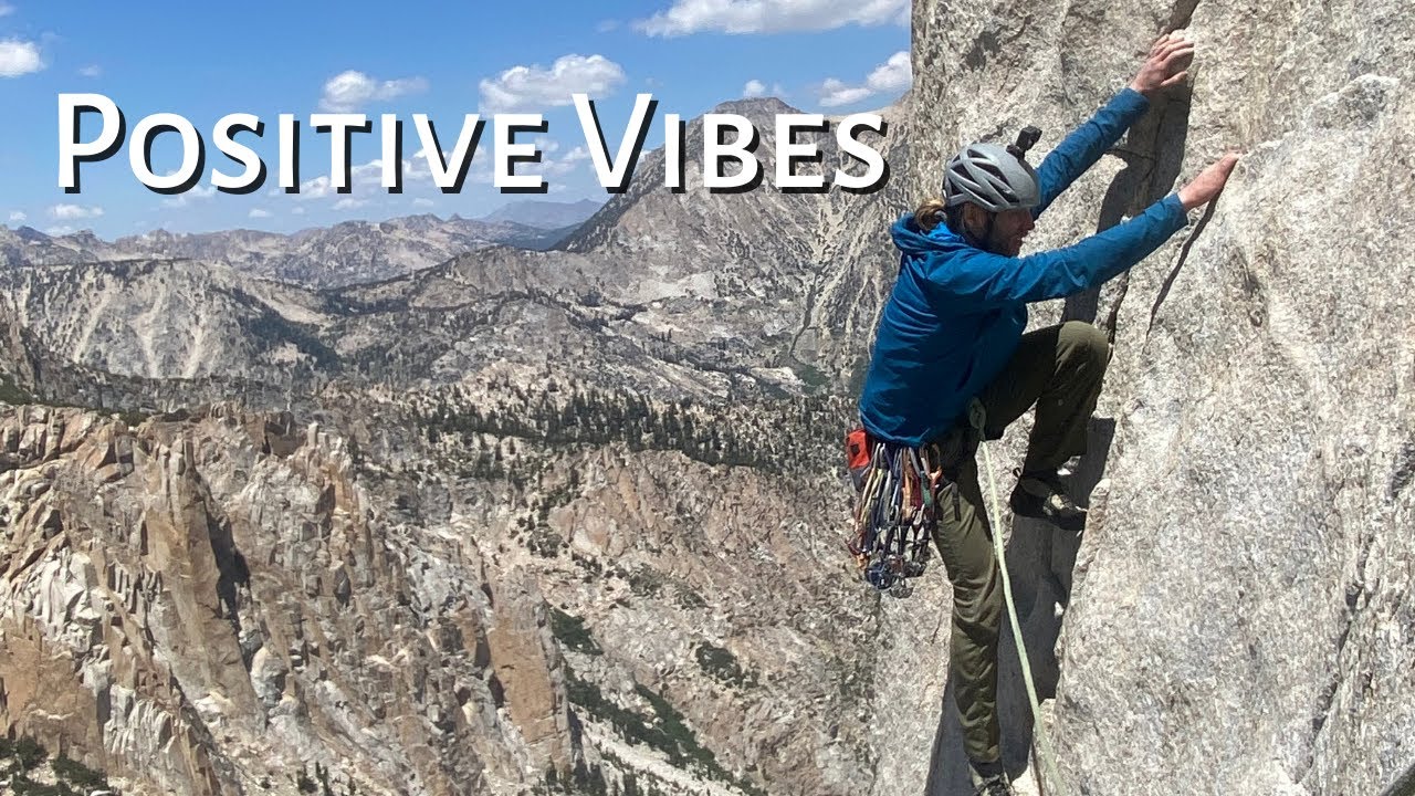Rock Climbing The Incredible Hulk - Positive Vibrations - 5.11 - California High Sierra