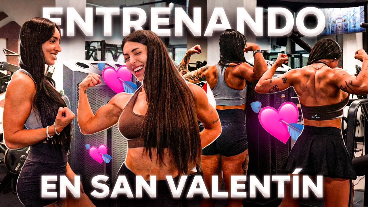 Fuí al GYM en SAN VALENTÍN con mi AMIGA | vlog