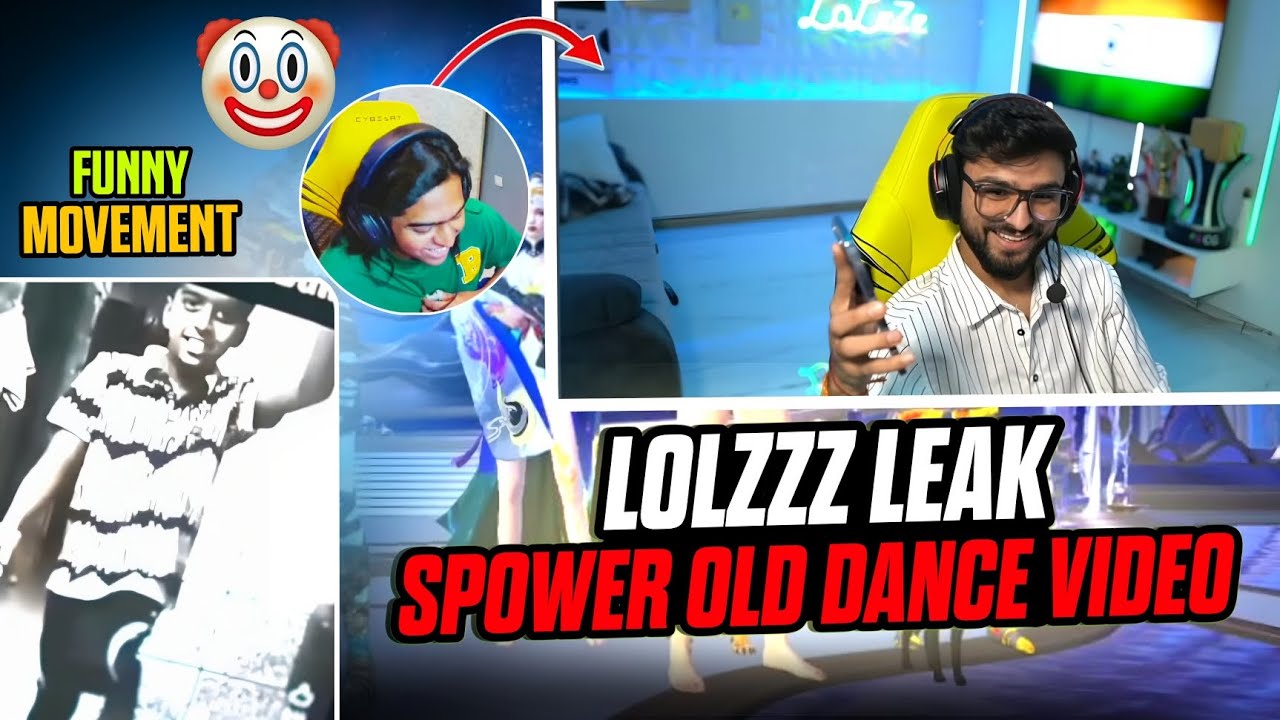 😆“LOLzZz EXPOSED SPOWER OLD DANCE VIDEO MUST WATCH 😂🔥” @LoLzZzGaming @SPowerGaming 
