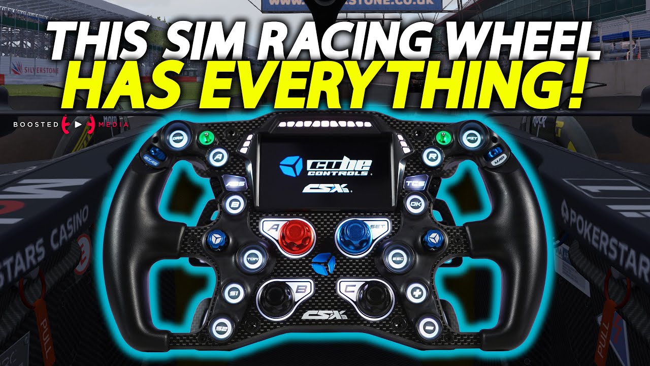 ОБЗОР - Руль Cube Controls CSX3 Formula Sim Racing