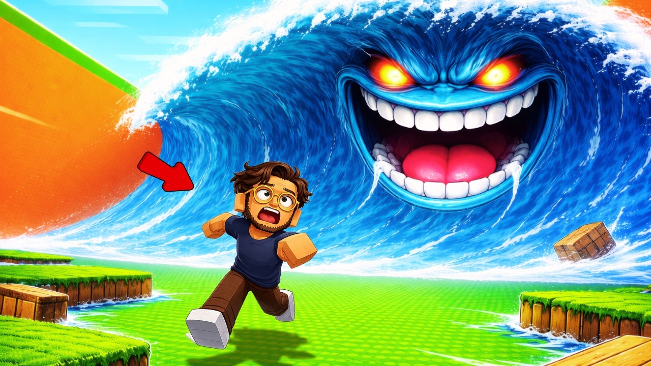 SI HEBAT ROMADONI Pertama Kali Jadi Brainrots di Escape Tsunami For Brainrot! ROBLOX