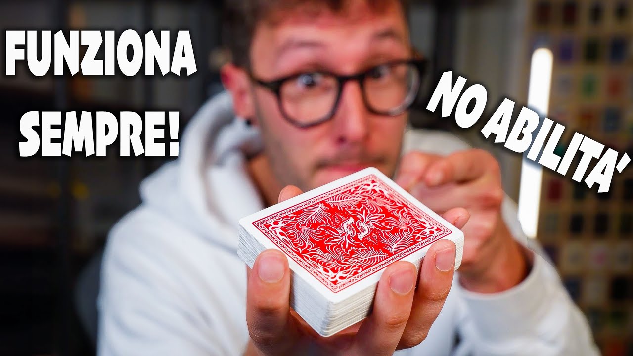 Impara LA MIGLIOR MAGIA AUTOMATICA del MONDO con le CARTE!