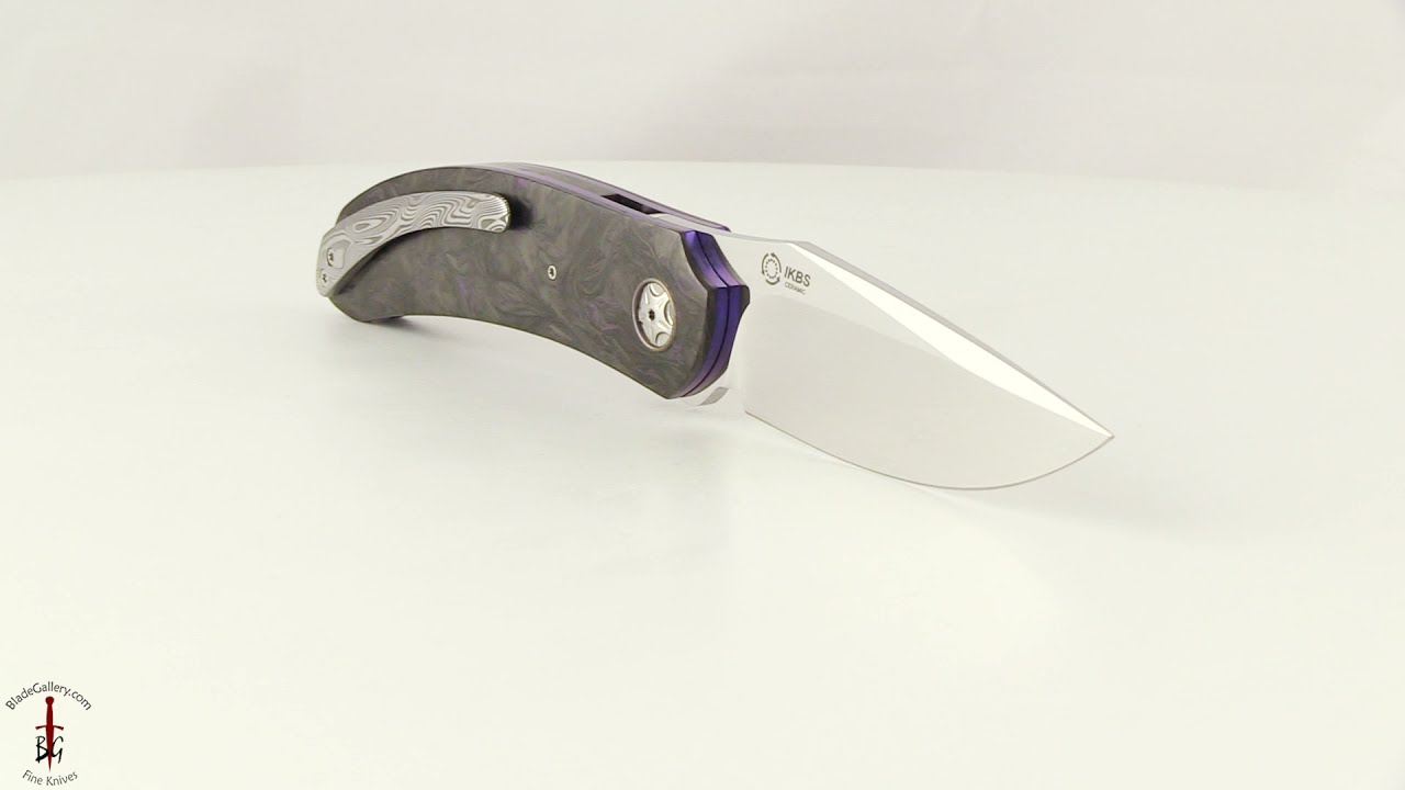 TF-4 Front Flipper with Purple Dark Matter FatCarbon (Ceramic IKBS)