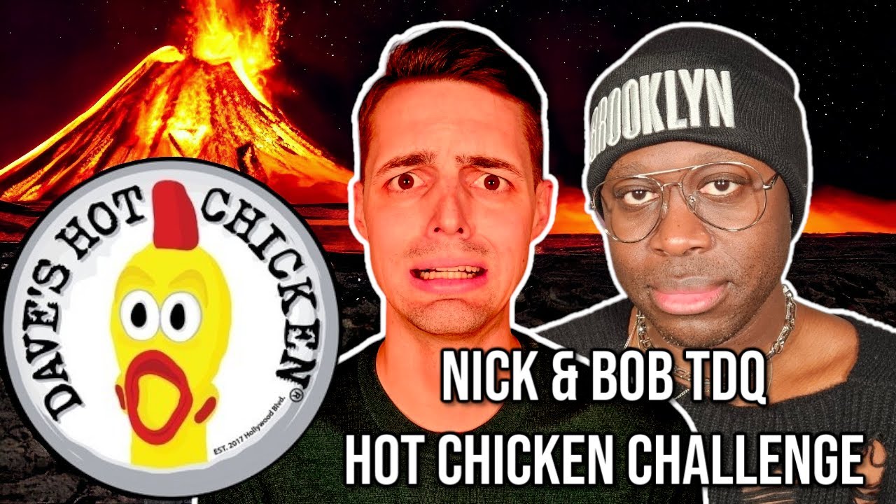 Nick Smith & Bob the Drag Queen Dave's Hot Chicken Challenge