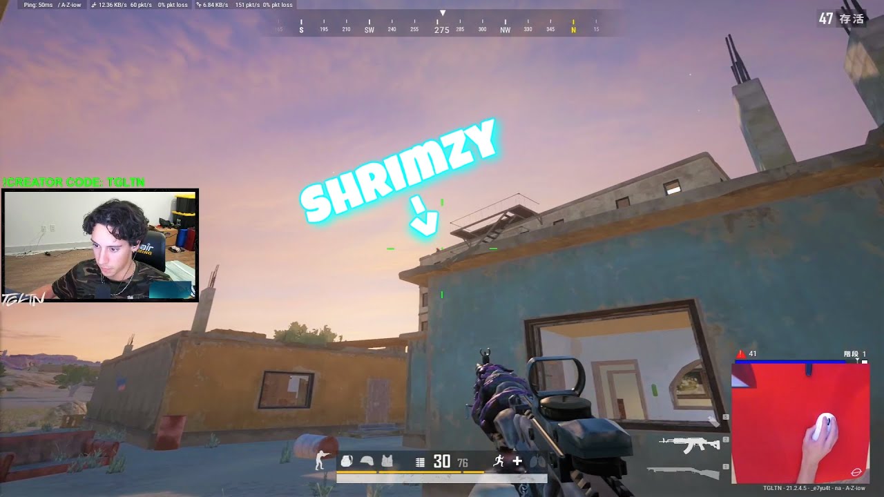 TGLTN run into his teammate in pubg... and then this happened