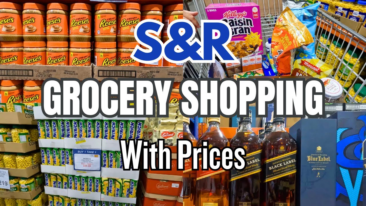 S&R Grocery Shopping with Prices / Ang Daming Sale