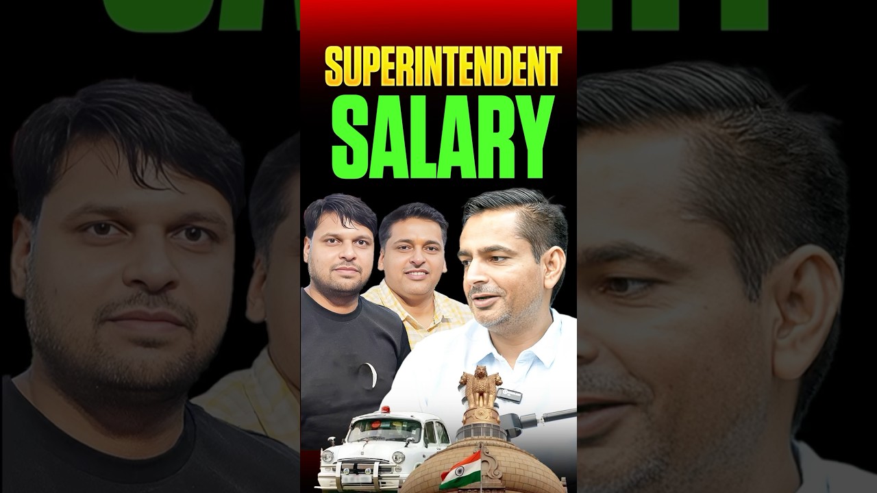 Superintendent Salary Revealed! SDM & Superintendent Podcast with Rakesh Sir #sdm #superintendent