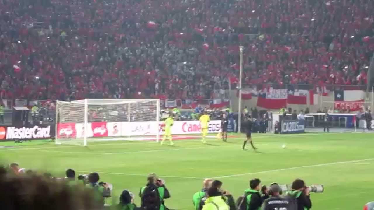Penales desde la Tribuna Andes - Final Copa America 2015 - Chile 0(4) vs Argentina 0(1)