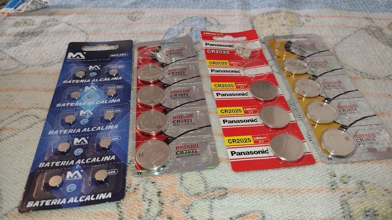 Baterias para relogios mais usadas