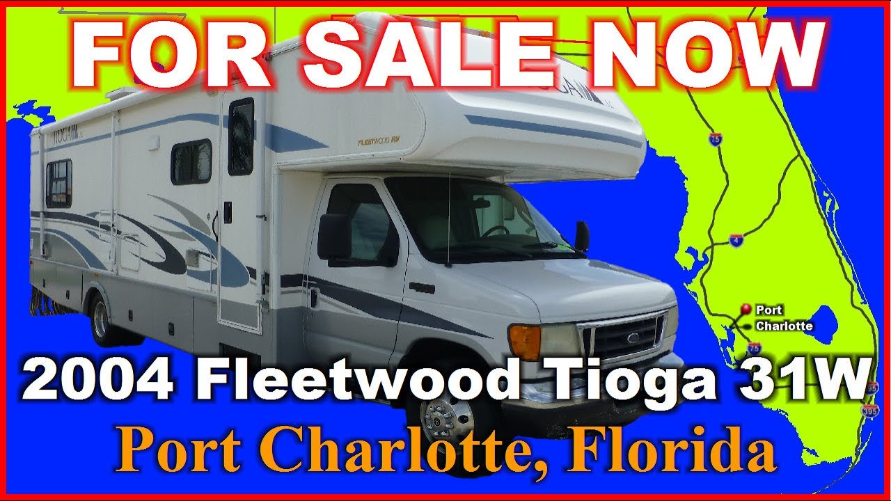 2004 Fleetwood Tioga SL 31W  Class C Motorhome, Florida, Punta Gorda, Port Charlotte, Fort Myers