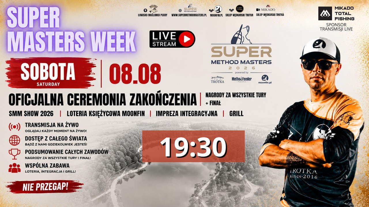 🎣 SUPER MASTERS WEEK 2026 | WIELKI FINAŁ I CEREMONIA ZAKOŃCZENIA | TRANSMISJA NA ŻYWO