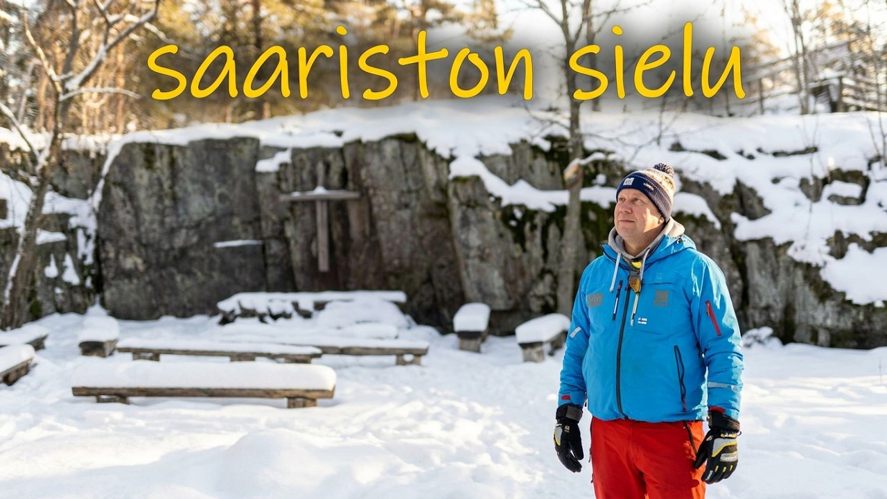 Liikkeessä - Helsingin saariston talvinen sielu: Metsäkirkko Vartiosaaren pakkasilla