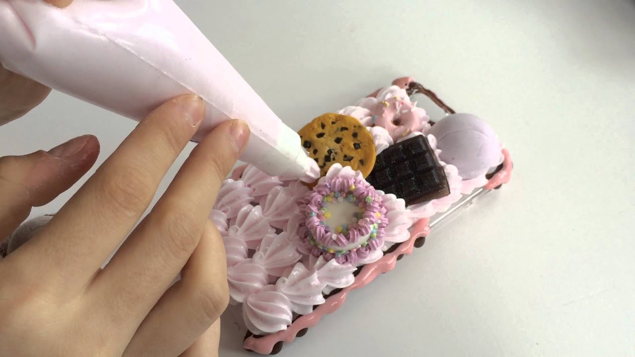 Making of Chocolate and Sweets iPhone 6 Decoden Case
