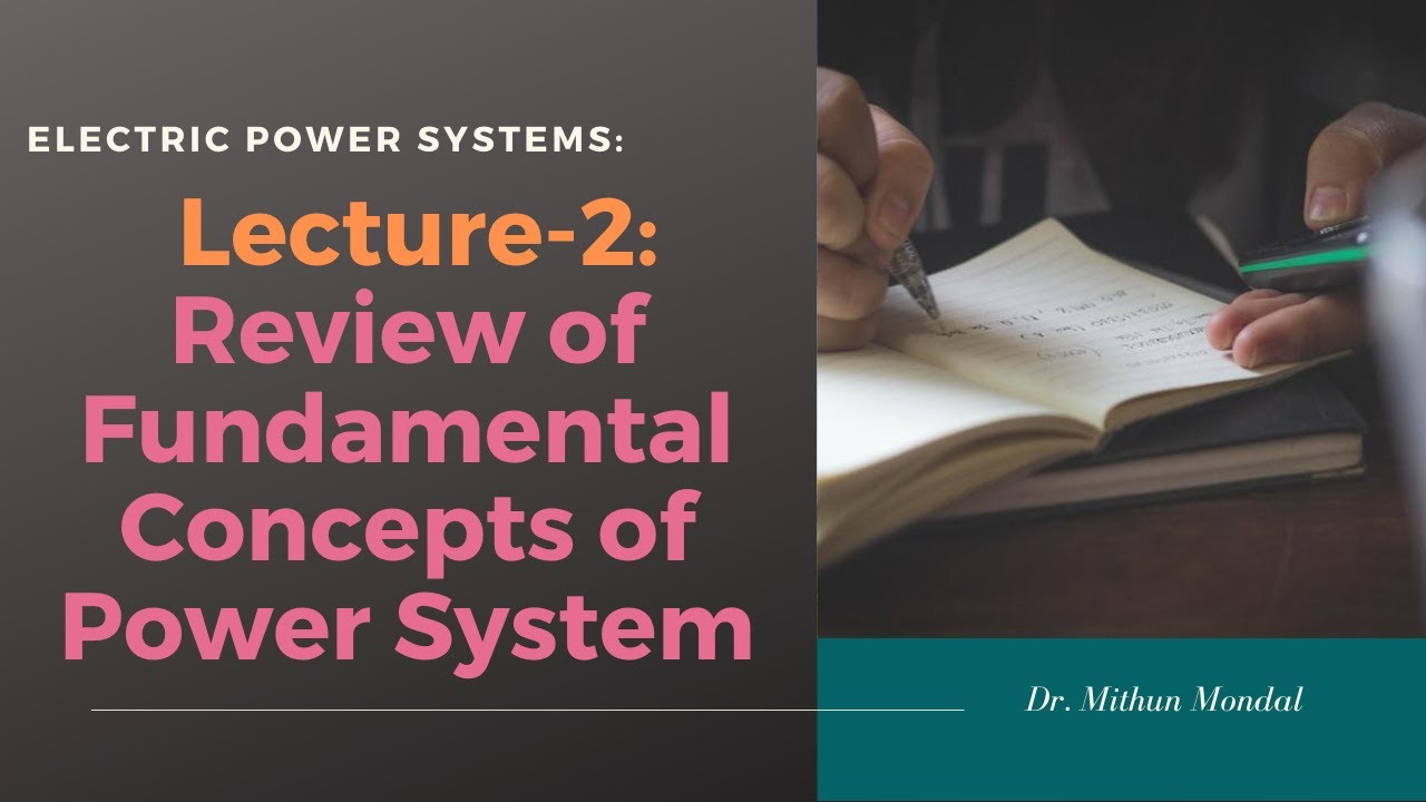 Power Systems | Lecture-2 | Review of Fundamental Concepts of Power System