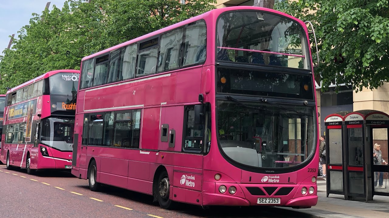 Translink Metro | Wright Gemini 1 Volvo B9TL | 2353 (SEZ 2353) | 10x to Lagmore View