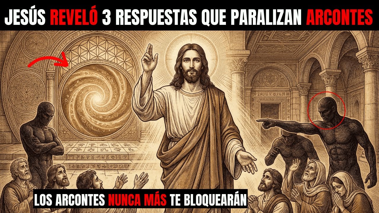 Jesús REVELÓ A Los Elegidos LAS 3 RESPUESTAS Que Los ARCONTES Te Pedirán Antes De Ver La MÓNADA