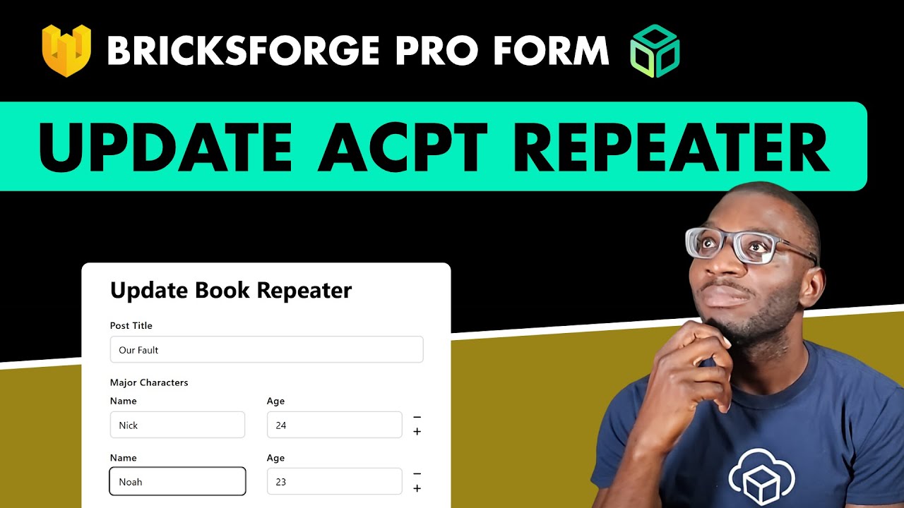Update ACPT Repeater using Bricksforge Pro Forms