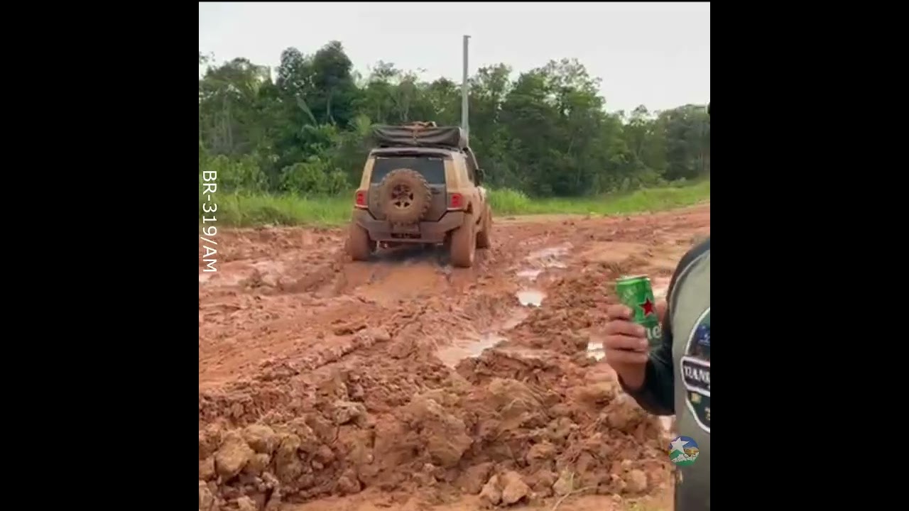Inverno amaz&ocirc;nico na BR-319