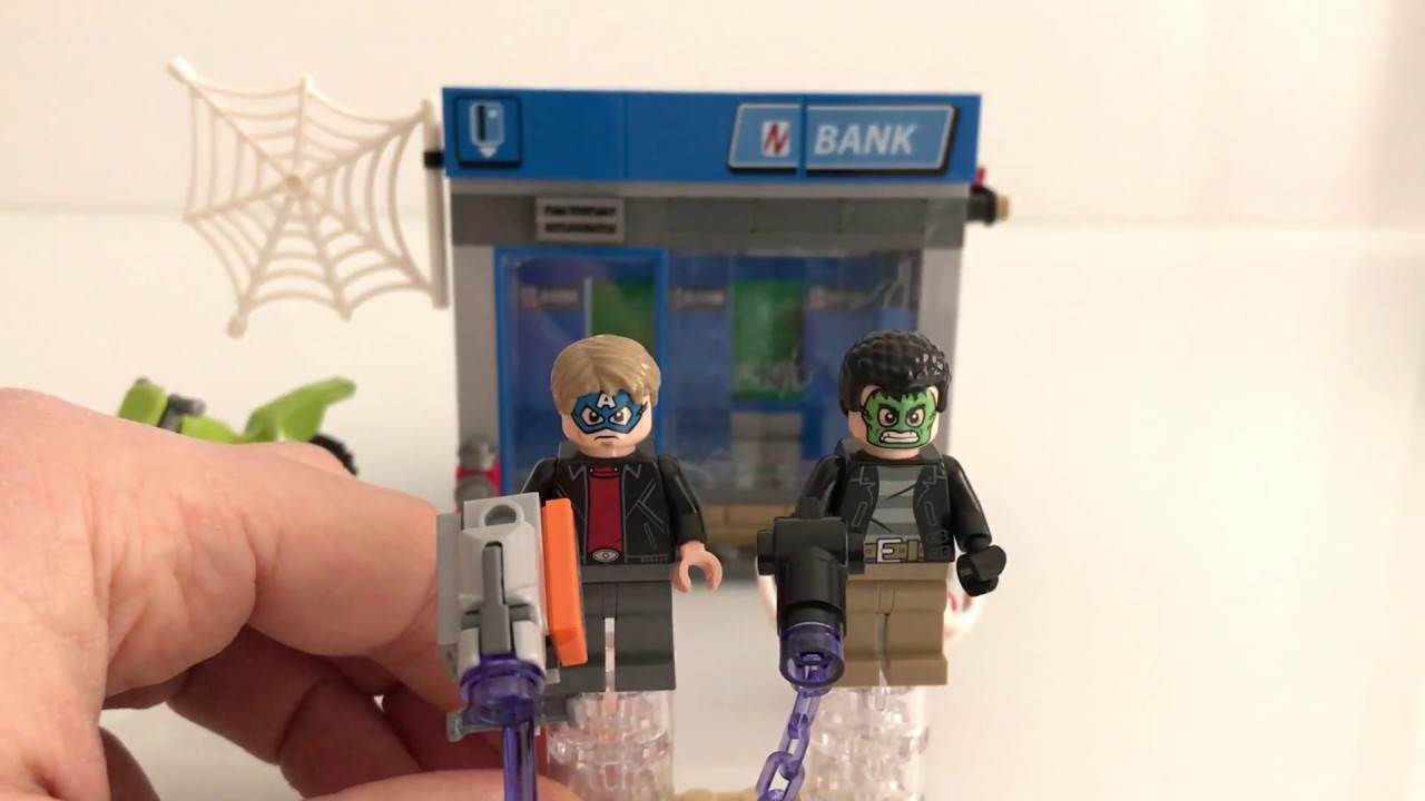 LEGO MARVEL SUPER HEROES 76082 Rapina Armata all'ATM - Spider-Man Homecoming