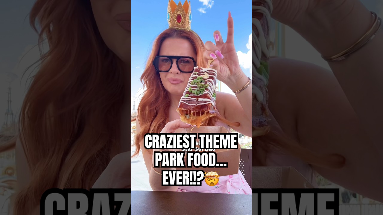 Best theme park food&hellip;EVER!?🤯📍Epic Universe, Orlando #epicuniverse #themeparkfood
