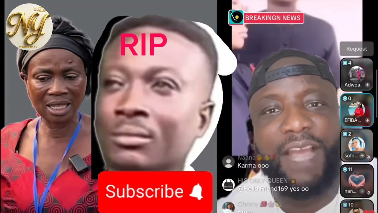 Breaking news hmm daddy Lumba's sister faustina fosu son is dead and he  supported Akosua Serwaa...