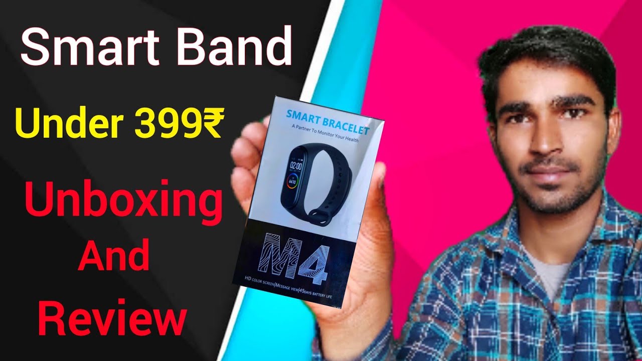 M4 band unboxing- fitness band under 500 | best smart band under 500 | smart band under 500 |m4 band