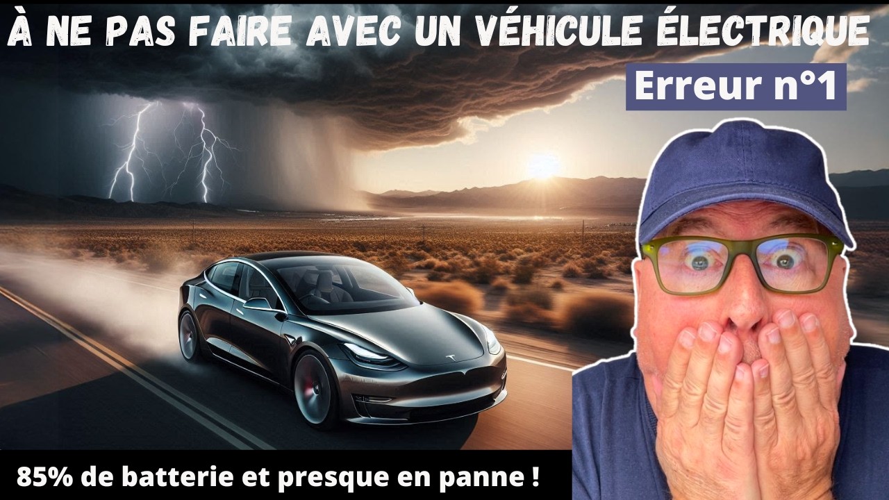 Pourquoi j'ai PANIQU&Eacute; avec ma Tesla sur l'Autoroute ?