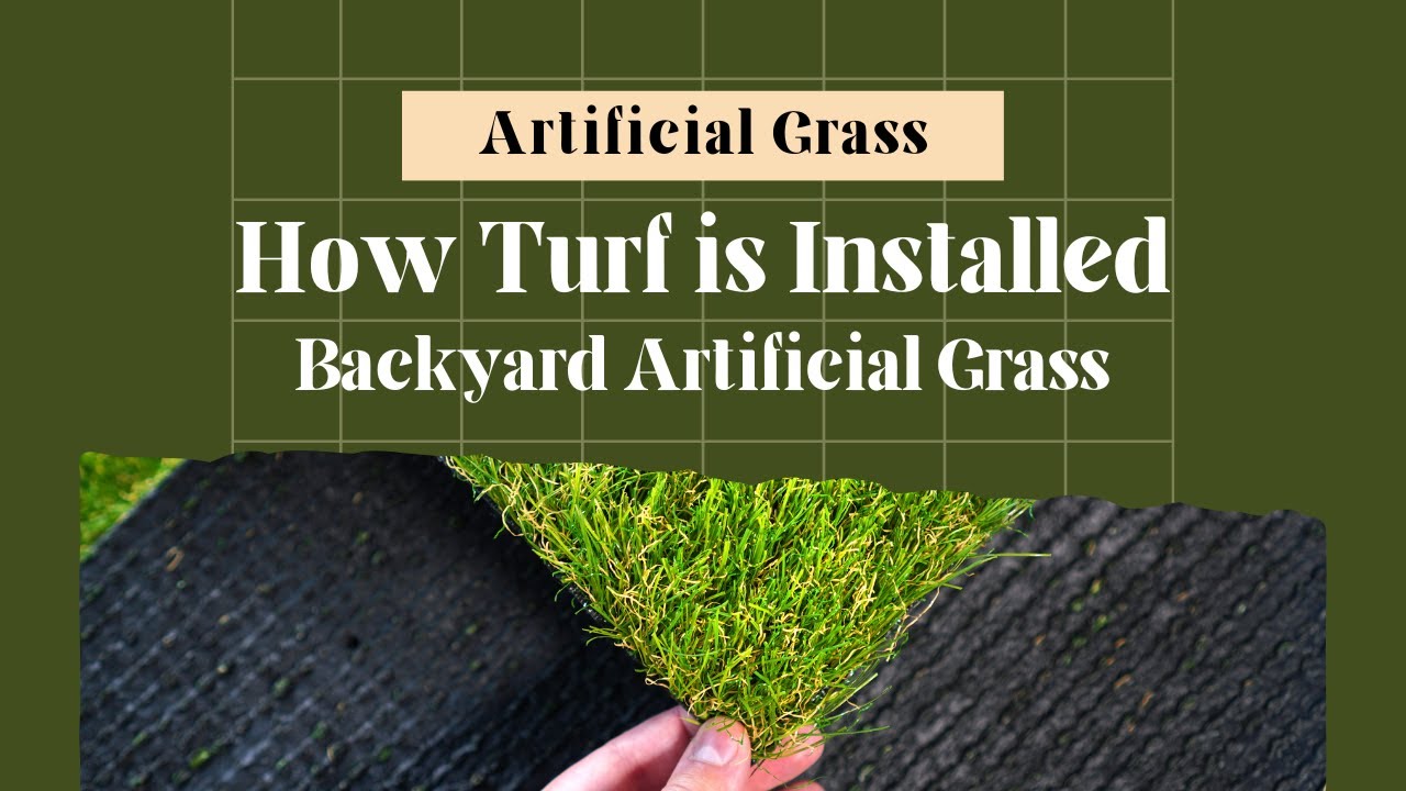 Backyard Artificial Grass Installation | How is Turf Installed?