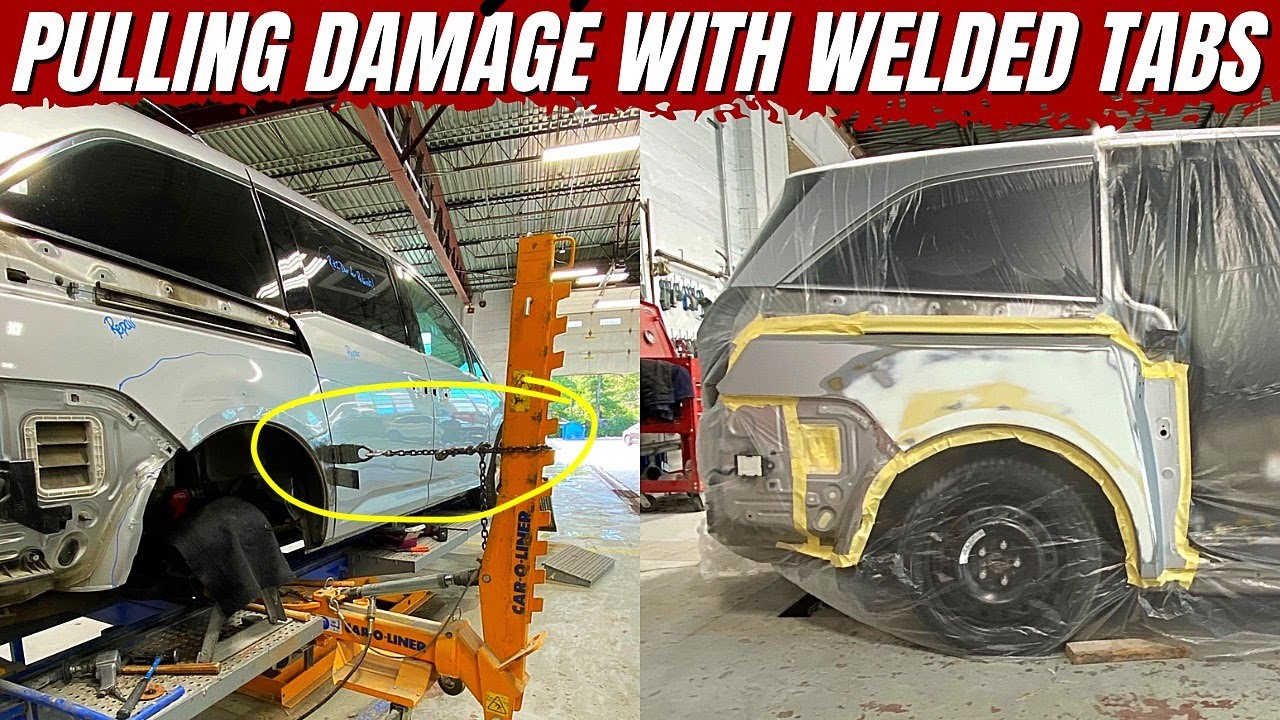 Pulling Damage With Welded Tabs