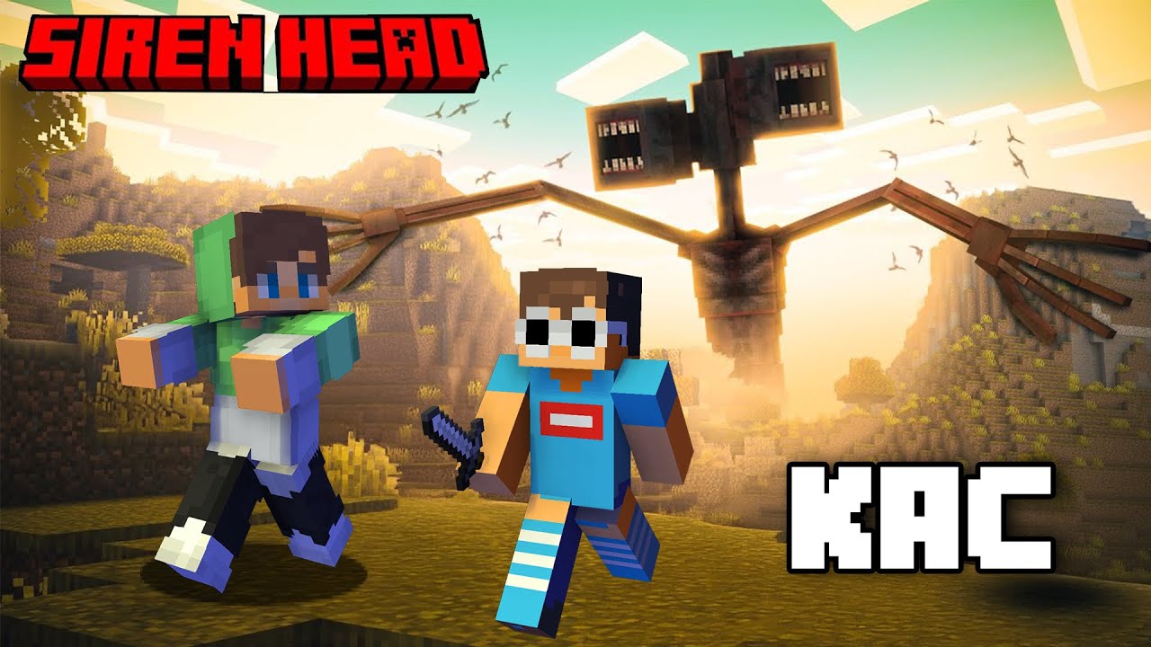 Minecraft'ın En Korkunç Dünyasında SİREN KAFAYA Karşı Hayatta Kalabildim mi?