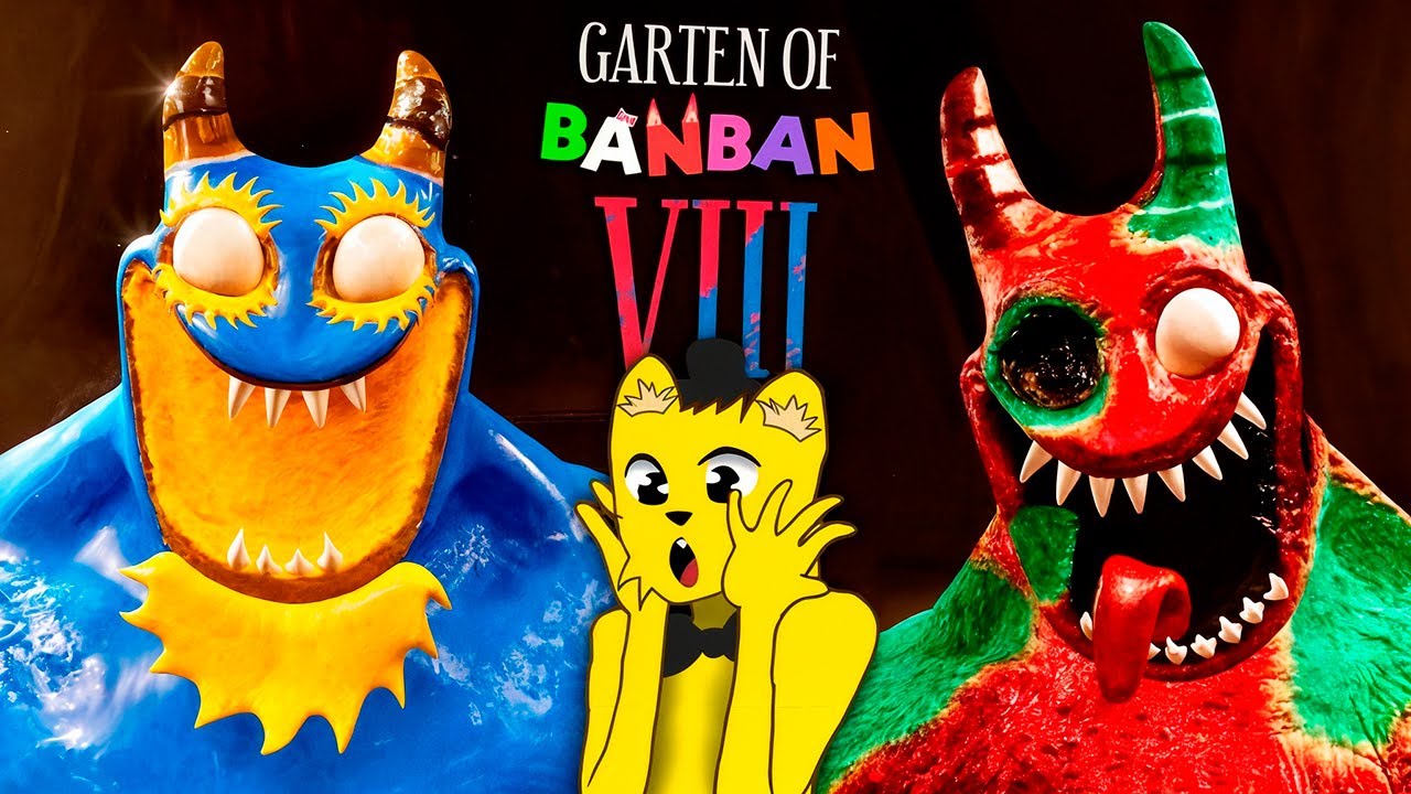 Фламбо Против Банбана Финальная Битва 🔥 Garten of Banban 8: Anti Devil