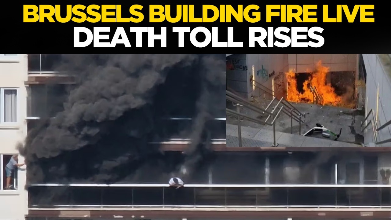 Brussels Building Fire LIVE | 6 Dead, Multiple Missing In Massive Brussels OXY Building Blaze