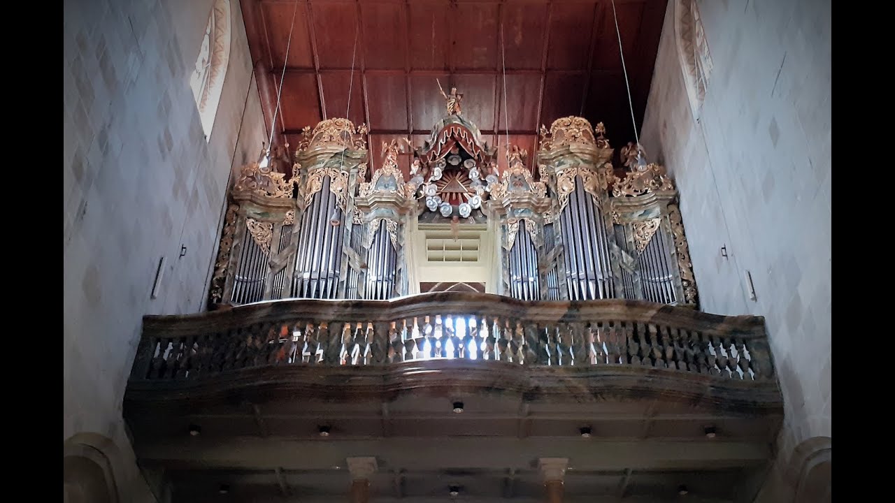 Jesus, meine Zuversicht & Postludium C-Dur. Christian Fink (1831-1911). St. Dionys Esslingen.