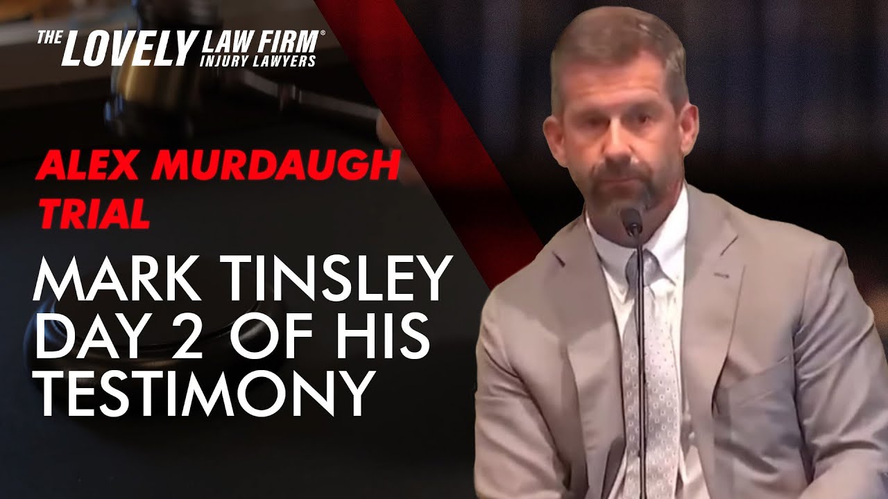 Mark Tinsley Day 2 of his testimony in the Alex Murdaugh Murder Trial Feb 10