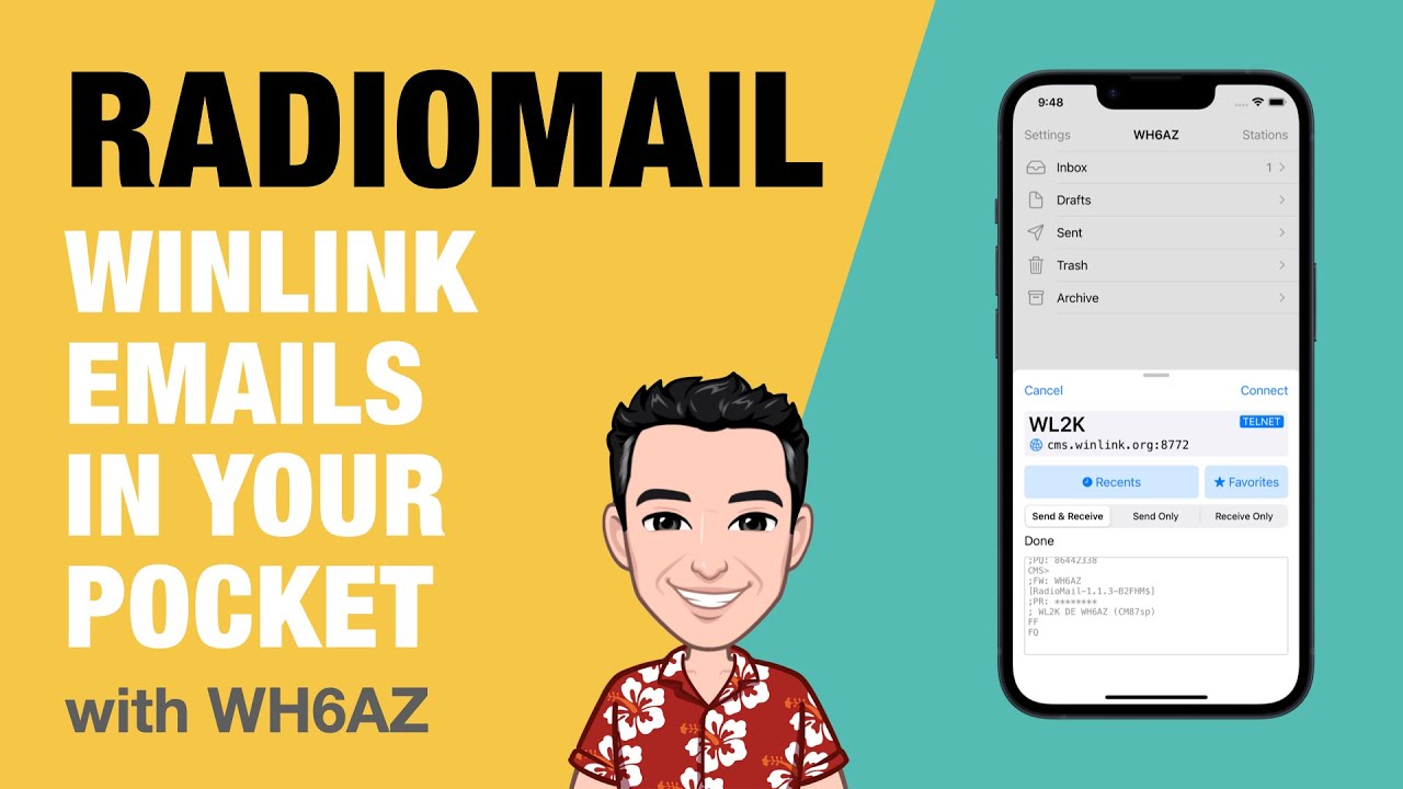 RadioMail iOS Winlink App - 08/24/2023