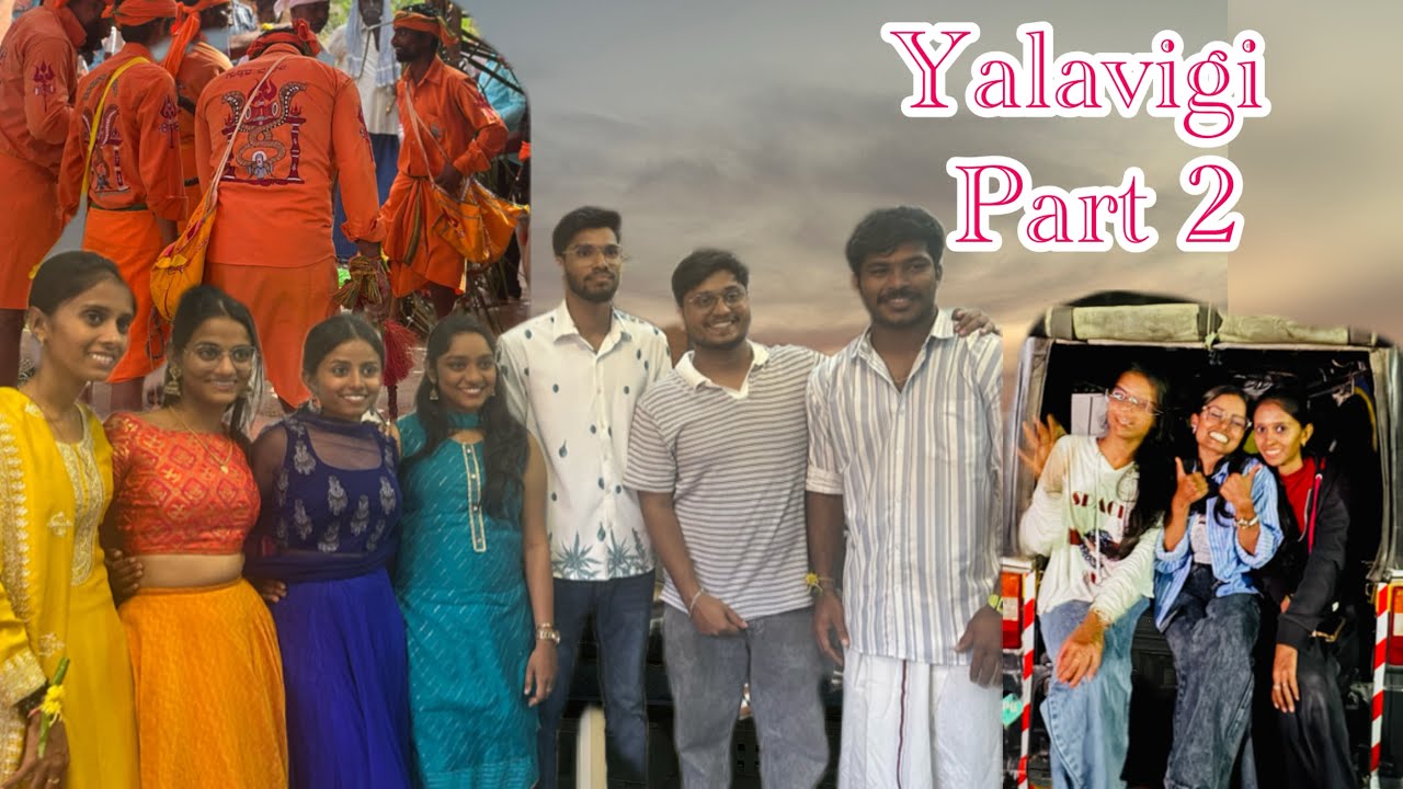 Yalavigi Vlog Part 2 | Temple Visit, Somvar Santhe & Train Journey