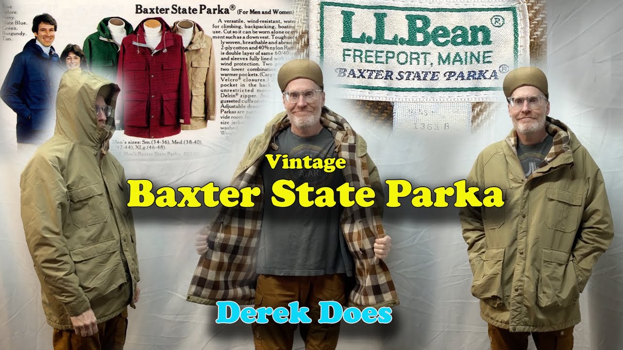 Винтажная парка L.L. Bean Baxter State.