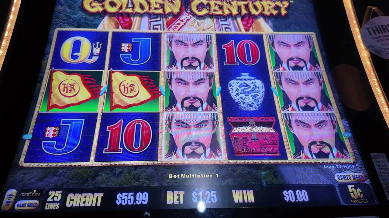 Playing Golden Century at Treasury Bay Casino Biloxi, MS