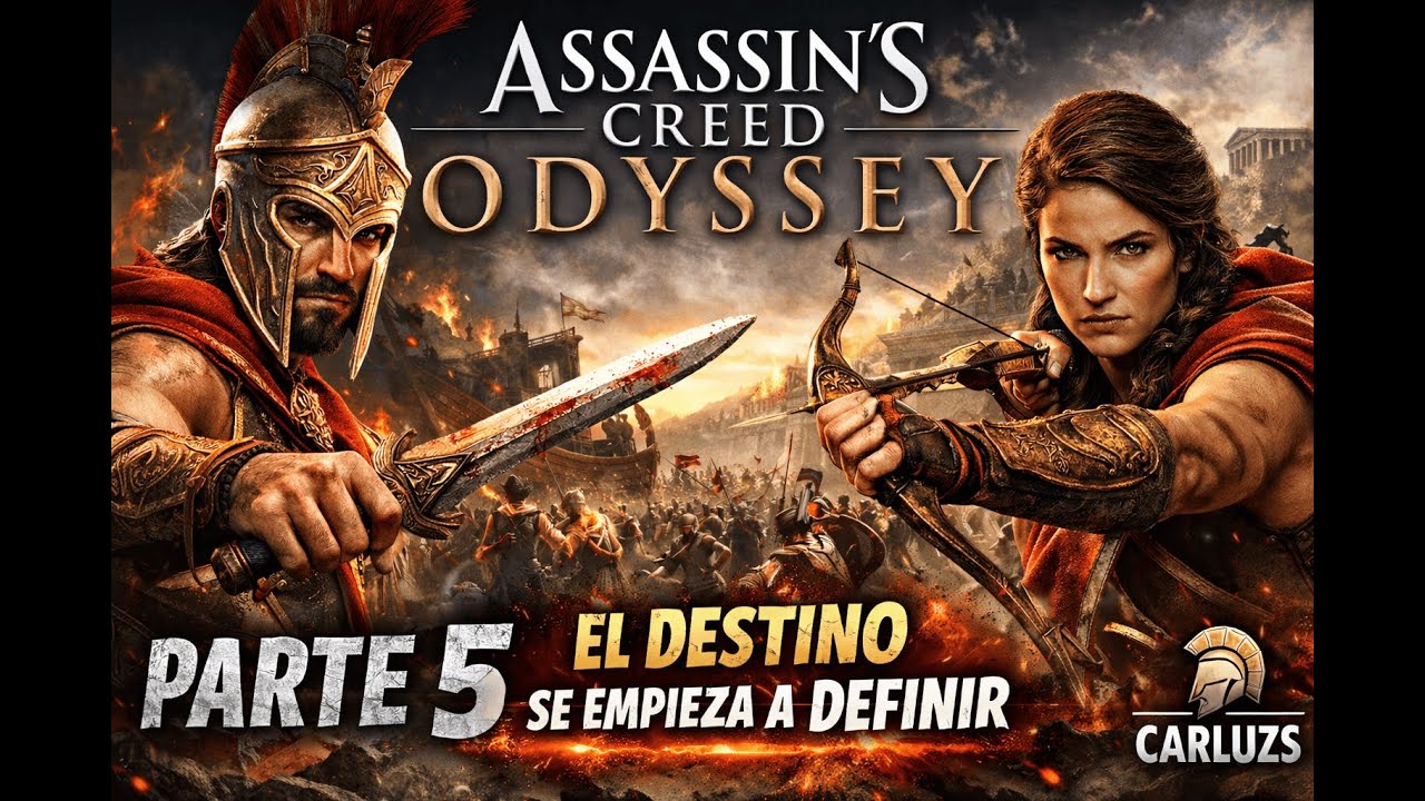🔥 Assassin’s Creed Odyssey | PARTE 5 | Cada decisión pesa | Carluzs LIVE