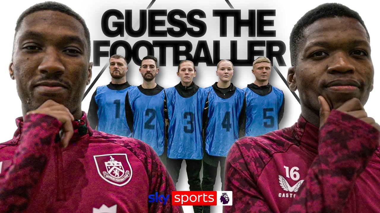 GUESS THE FOOTBALLER with Burnley's Jaidon Anthony & Florentino Luis | Pick The Pro