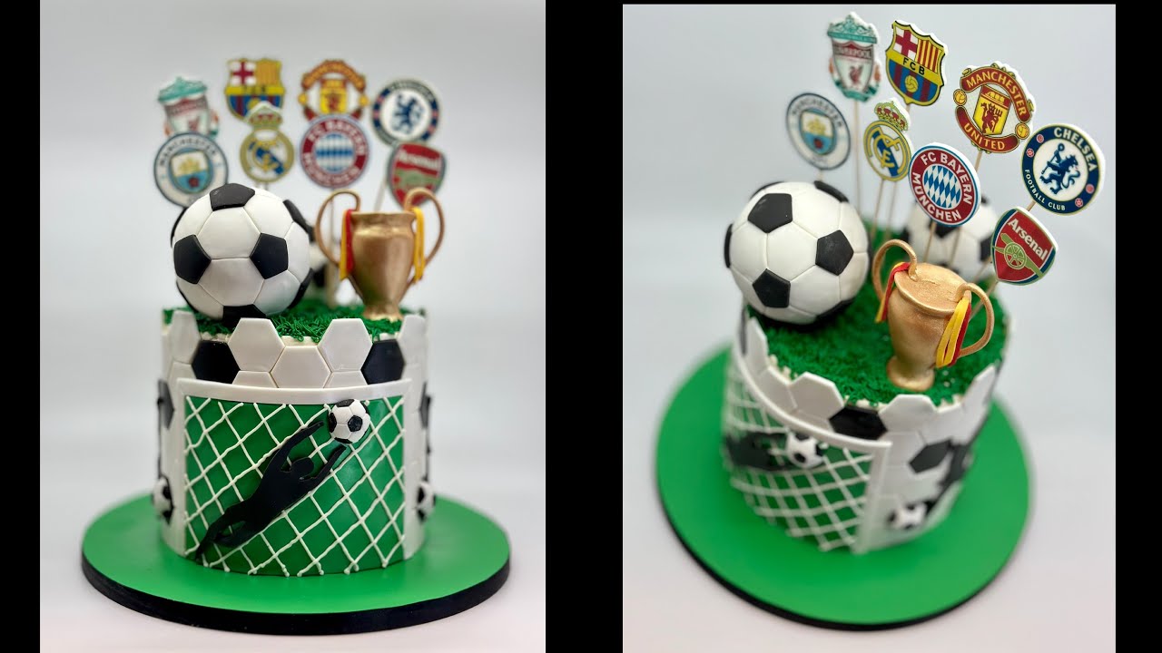 Soccer Team Cake