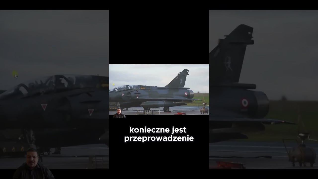Francja Modernizuje Mirage2000 do Walki z Dronami #fighter #fighterjet #mirage #ukrainewar #ukraine